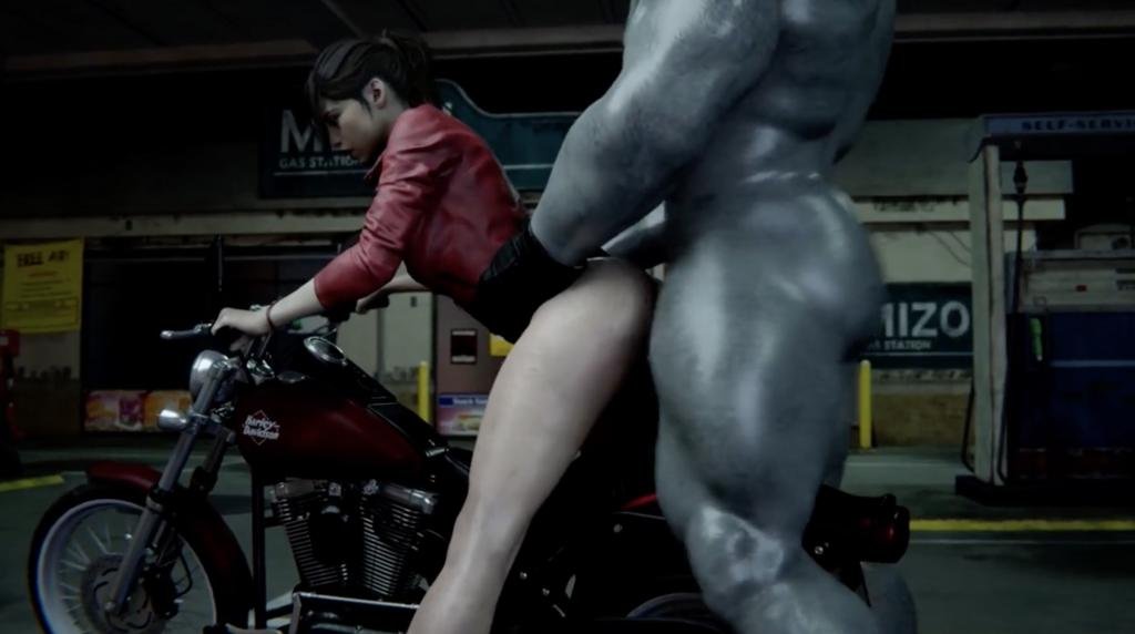 生化危机3D合集:克莱尔与阿什利激情口交骑乘双飞秀